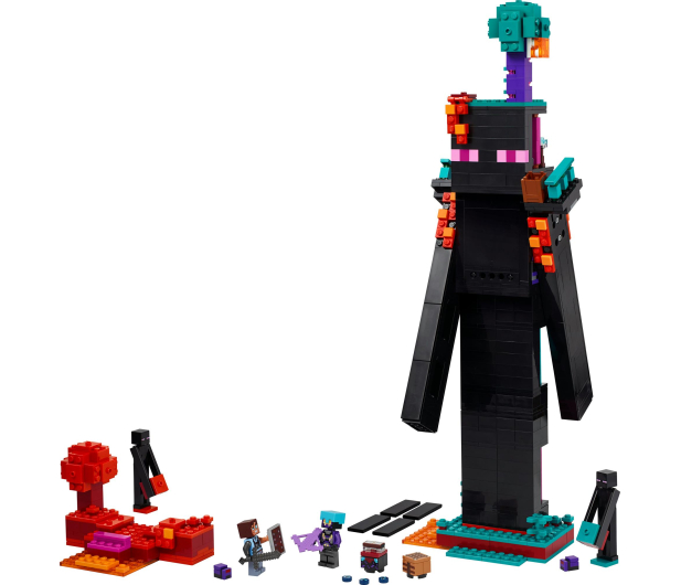 LEGO Minecraft 21279 Wieża Endermana - 1331615 - zdjęcie 3